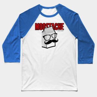 Moostache Gallon size Baseball T-Shirt